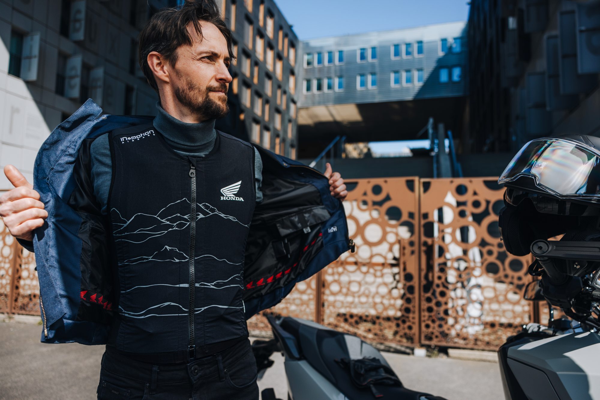 Airbag servizio inmotion sicurezza moto